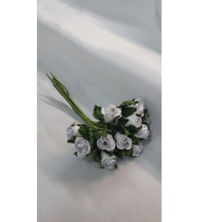 ΛΟΥΛΟΥΔΑΚΙΑ ΧΑΡΤΙΝΑ ΟΔ130702 ΣΙΕΛ Λουλούδια υφασμάτινα Γαμος - Βαπτιση - vaptisi-gamos.gr