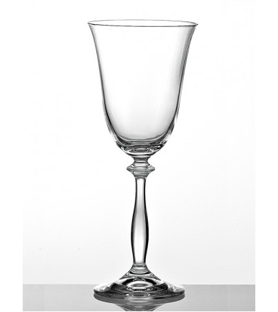 ΠΟΤΗΡΙΑ ΚΡΑΣΙΟΥ ΚΡΥΣΤΑΛΛΙΝΗΣ  ΟΔ 150917 Κρυστάλλινα ποτήρια κρασιού Γαμος - Βαπτιση - vaptisi-gamos.gr